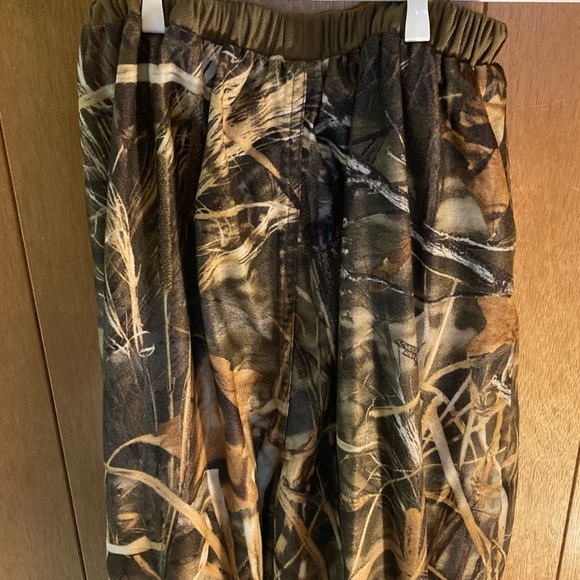 Vintage Camo Pants by Mad Dog Gear Unisex Size Medium with ankle snaps - Picture 5 of 7